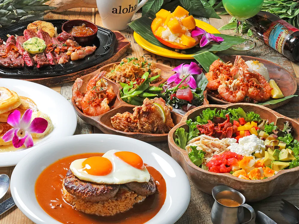 MENU | アロハテーブル アスナル金山